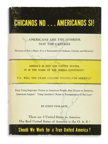 (IMMIGRATION.) Pair of books on the Mexican-American experience.